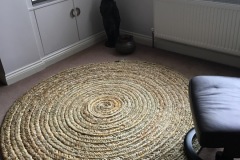 Circular floor mat 160 cm - £350